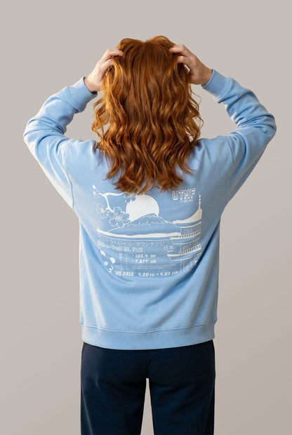 MOUNT FUJI - OVERSIZED FIT SWEATSHIRT AUS BIO-BAUMWOLLE