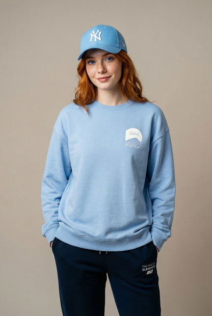 MOUNT FUJI - OVERSIZED FIT SWEATSHIRT AUS BIO-BAUMWOLLE