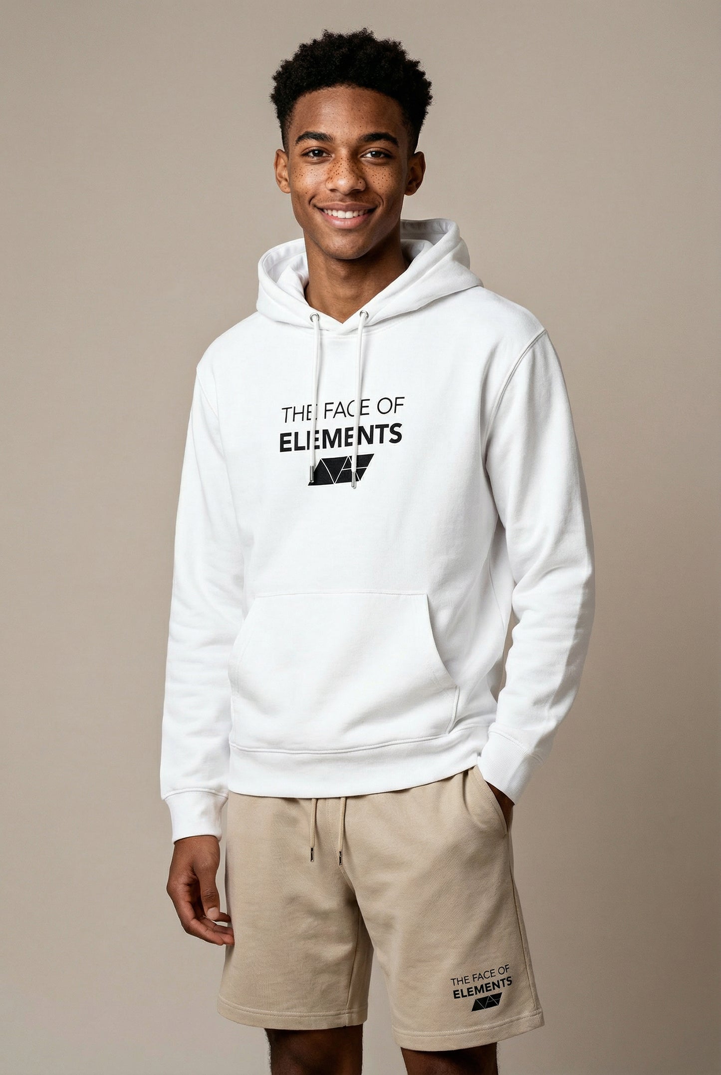 PEAK - REGULAR FIT HOODIE AUS BIO-BAUMWOLLE