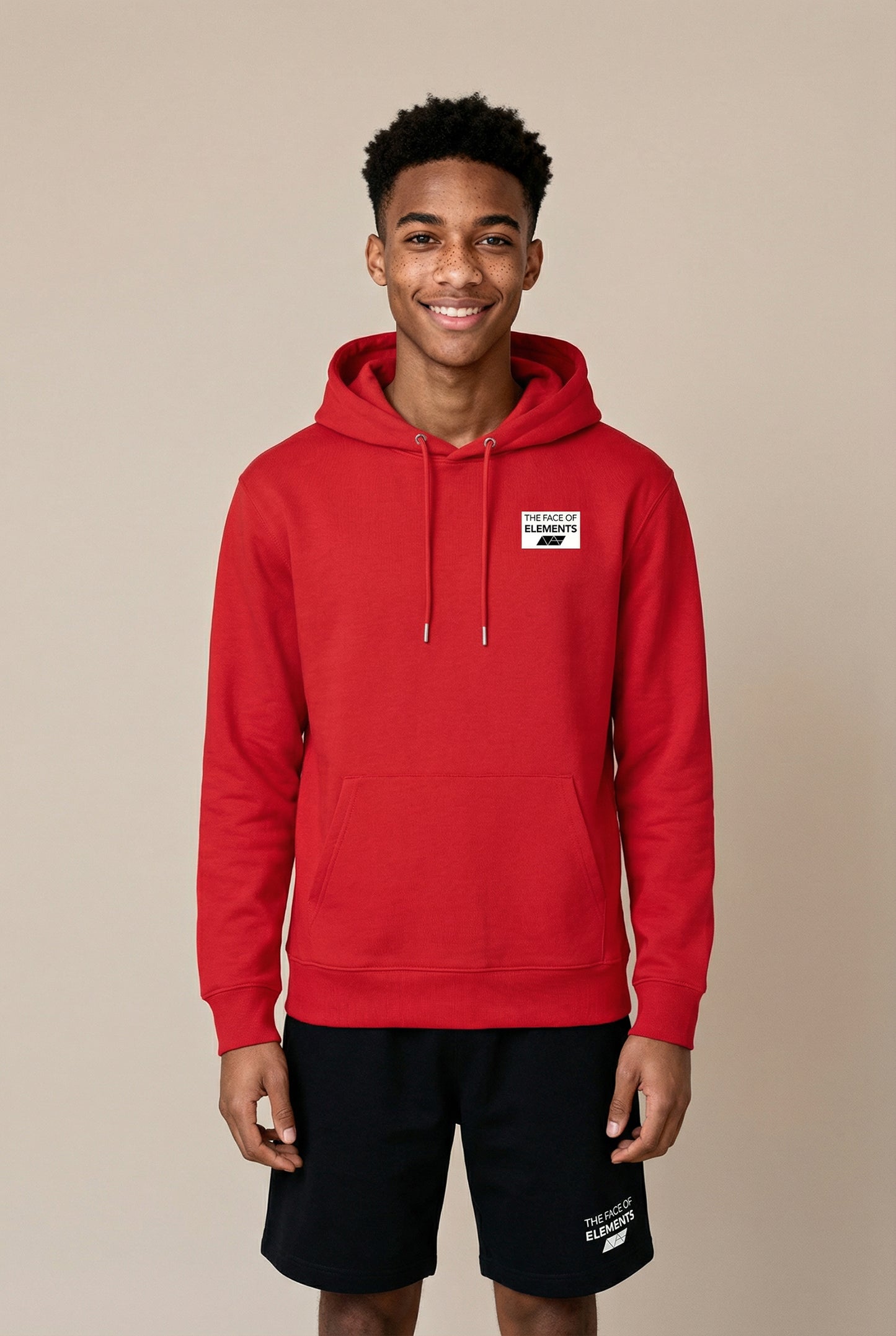 COLOR RUSH - REGULAR FIT HOODIE AUS BIO-BAUMWOLLE