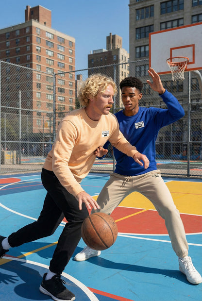 COLOR RUSH - REGULAR FIT SWEATSHIRT AUS BIO-BAUMWOLLE