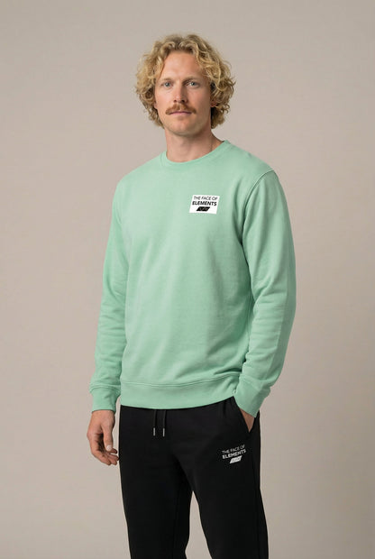 COLOR RUSH - REGULAR FIT SWEATSHIRT AUS BIO-BAUMWOLLE