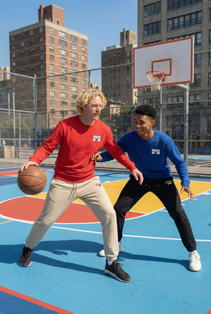 COLOR RUSH - REGULAR FIT SWEATSHIRT AUS BIO-BAUMWOLLE