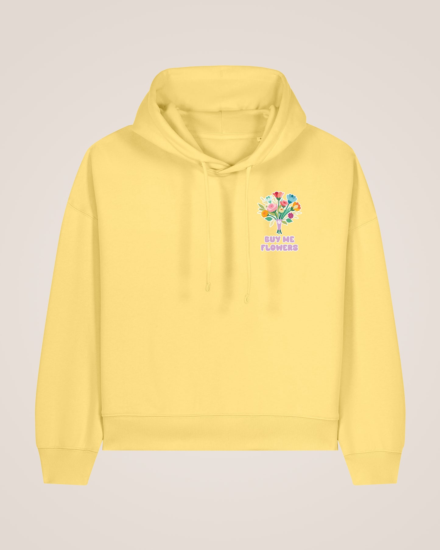 BUY ME FLOWERS - Relaxed Fit Hoodie