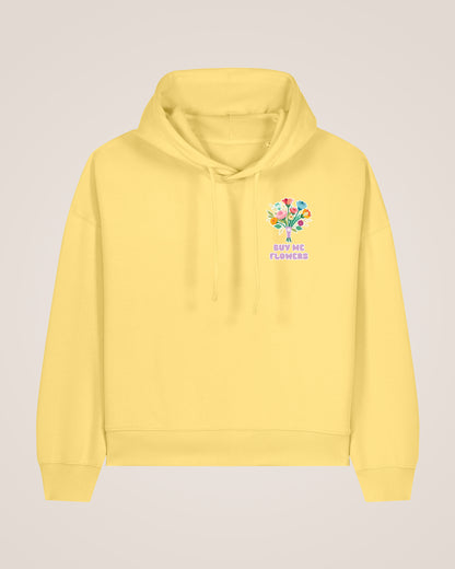 BUY ME FLOWERS - Relaxed Fit Hoodie