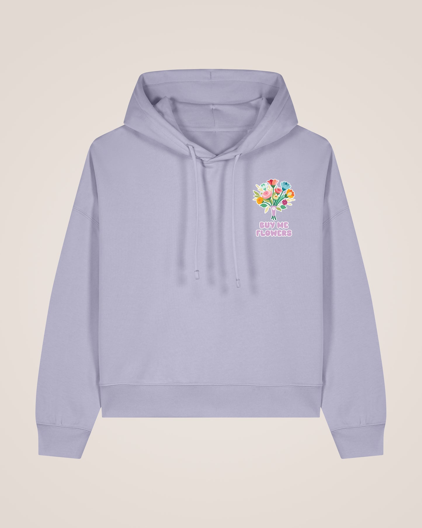 BUY ME FLOWERS - Relaxed Fit Hoodie