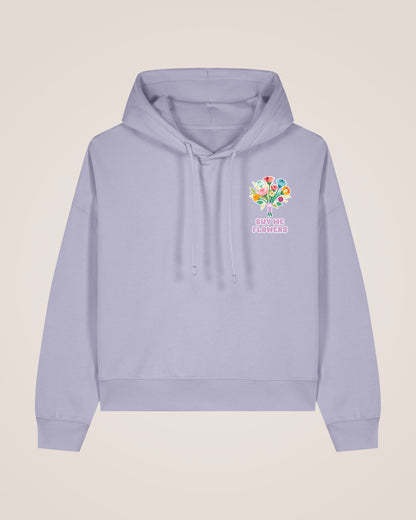 BUY ME FLOWERS - Relaxed Fit Hoodie