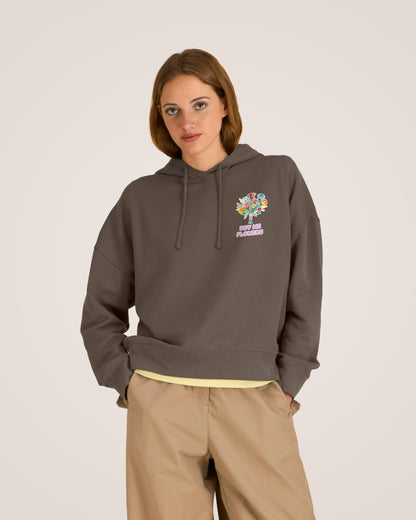 BUY ME FLOWERS - Relaxed Fit Hoodie