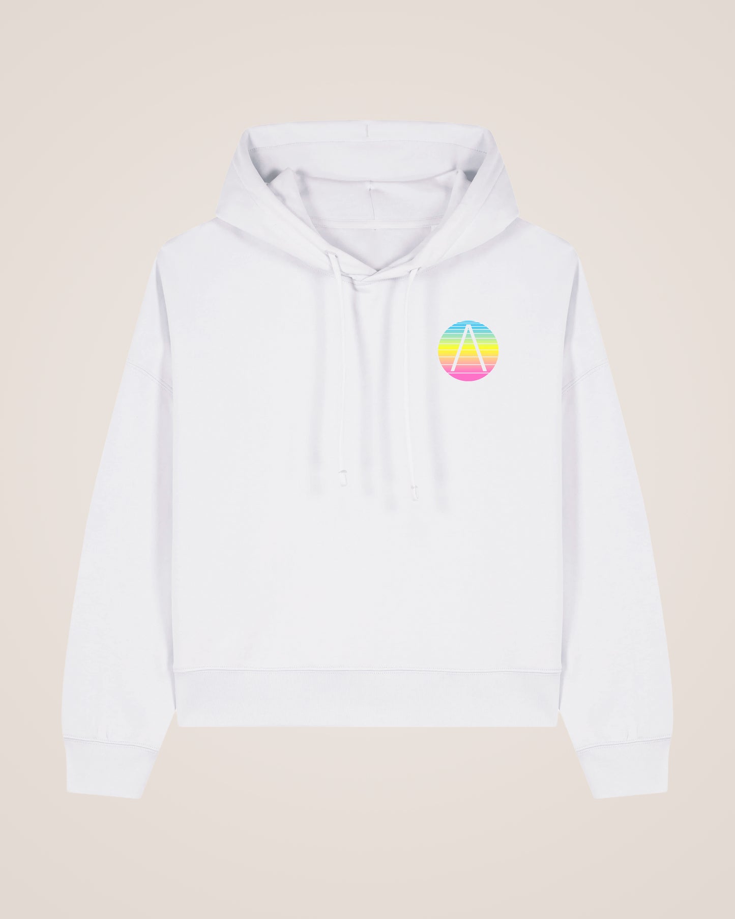 STRIPED SPHERE - Relaxed Fit Hoodie