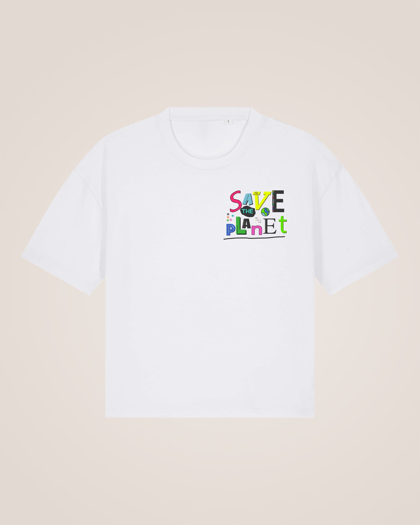 SAVE THE PLANET - Women Boxy T-Shirt