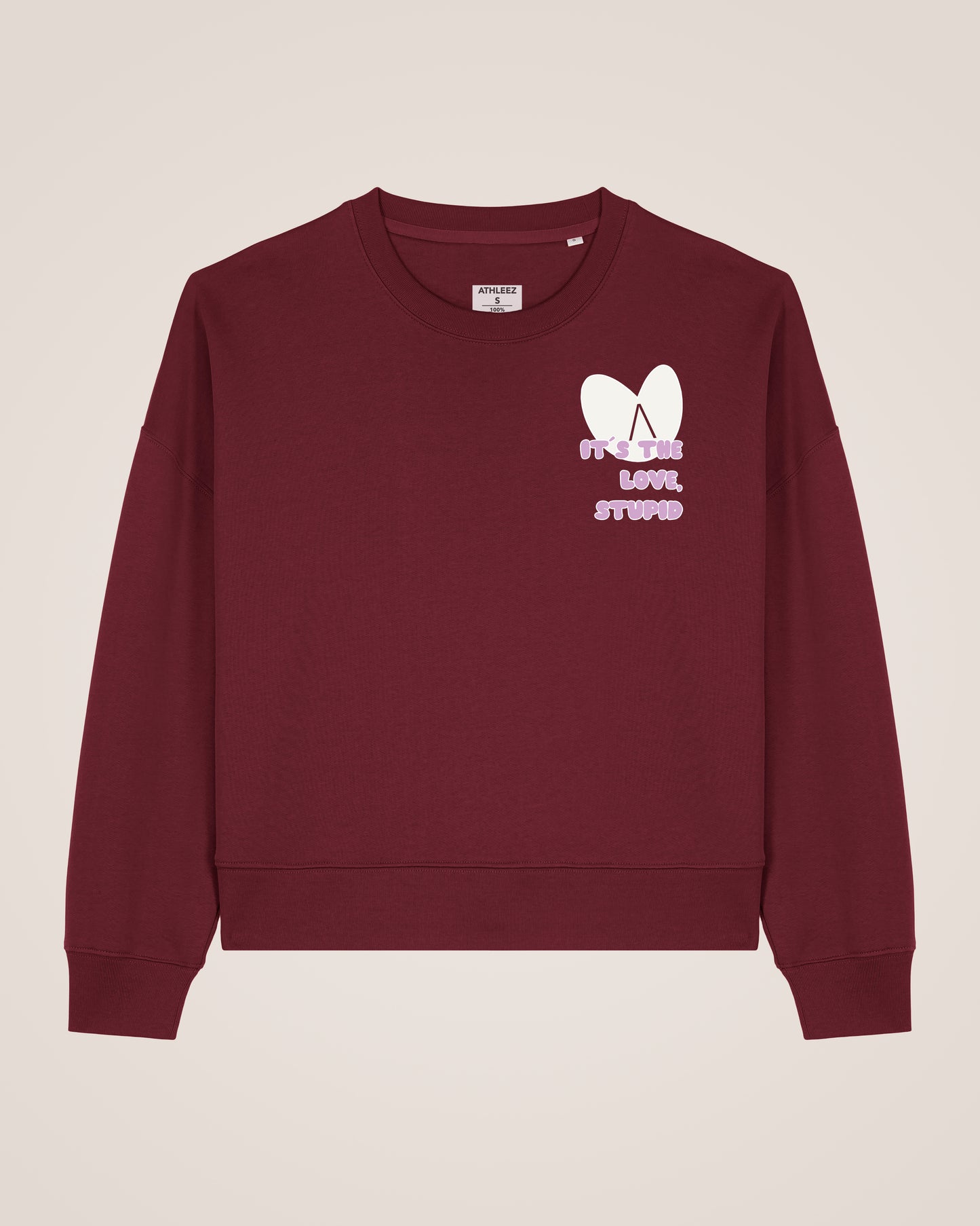 IT´S THE LOVE, STUPID - Relaxed Fit Sweatshirt