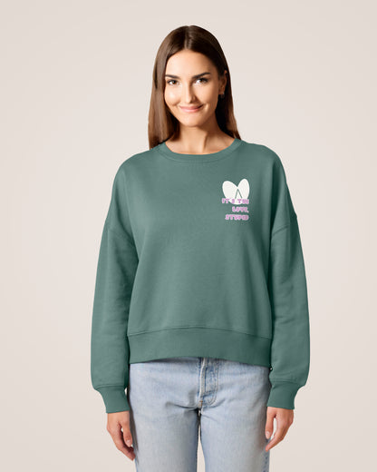 IT´S THE LOVE, STUPID - Relaxed Fit Sweatshirt