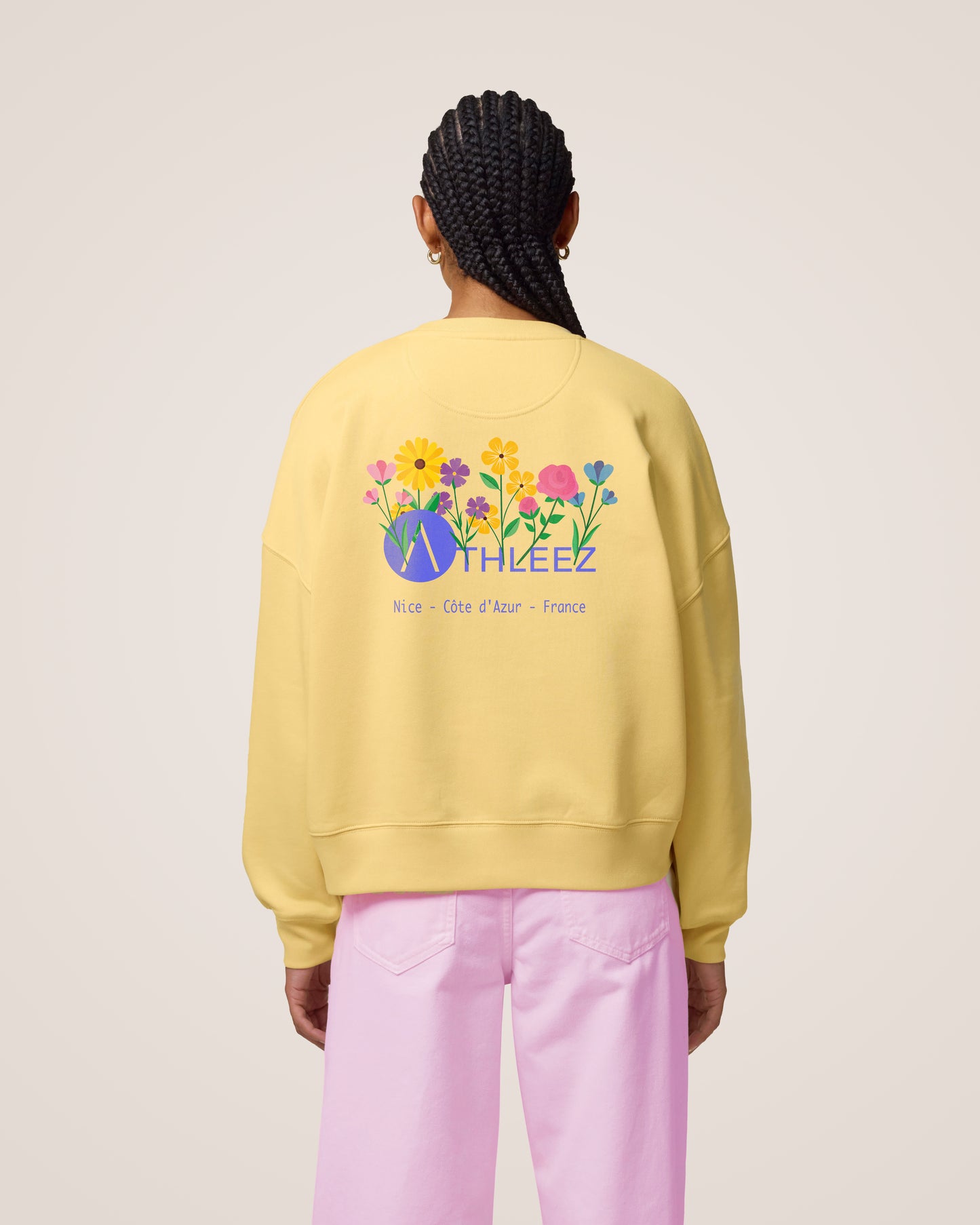 PARTERRE DE FLEURS NICE - Relaxed Fit Sweatshirt