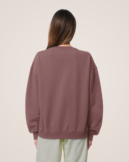 NO WAY. RUNNING CLUB. - Heavy Oversized Sweatshirt