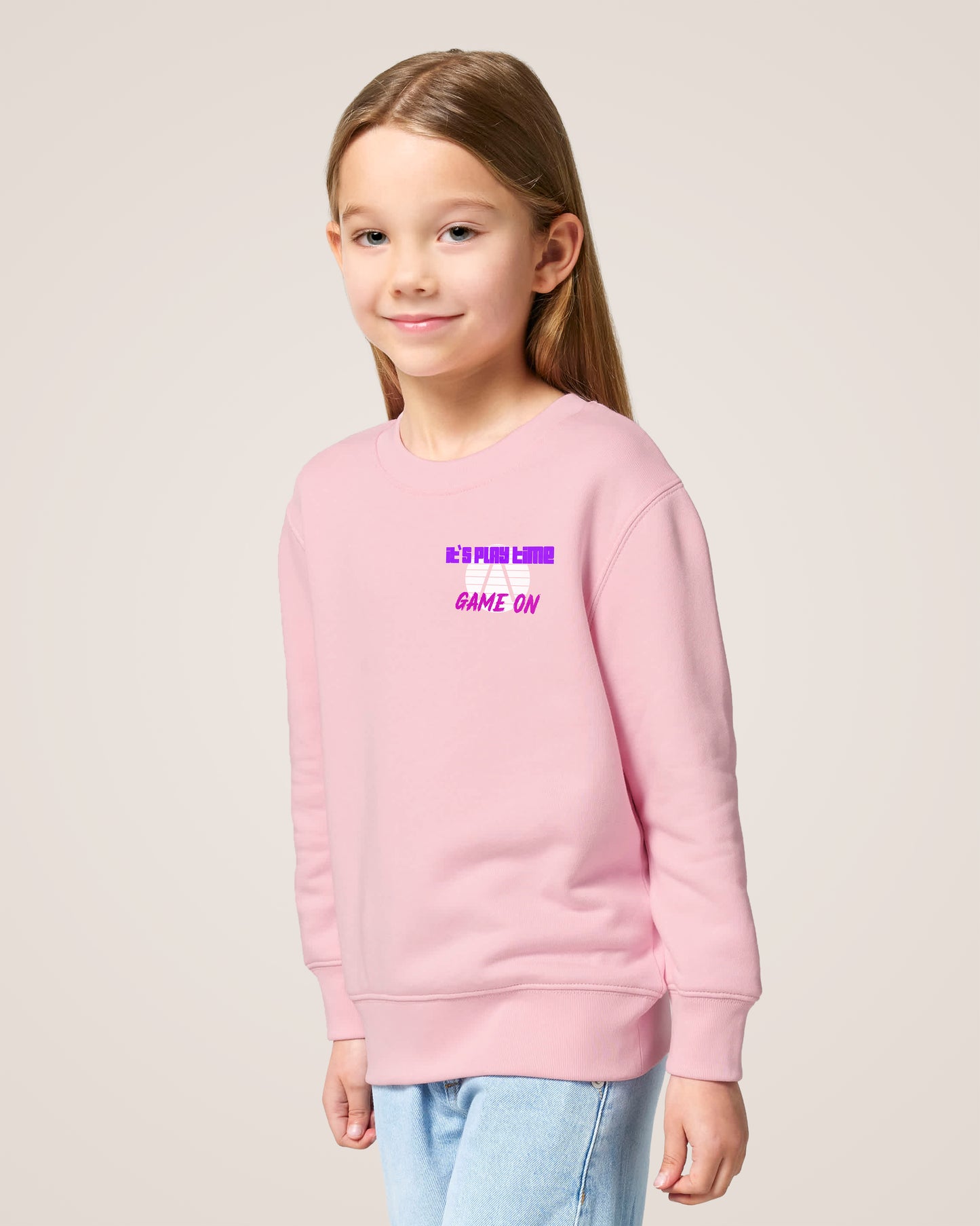 IT´S PLAY TIME - Kids Relaxed Sweatshirt