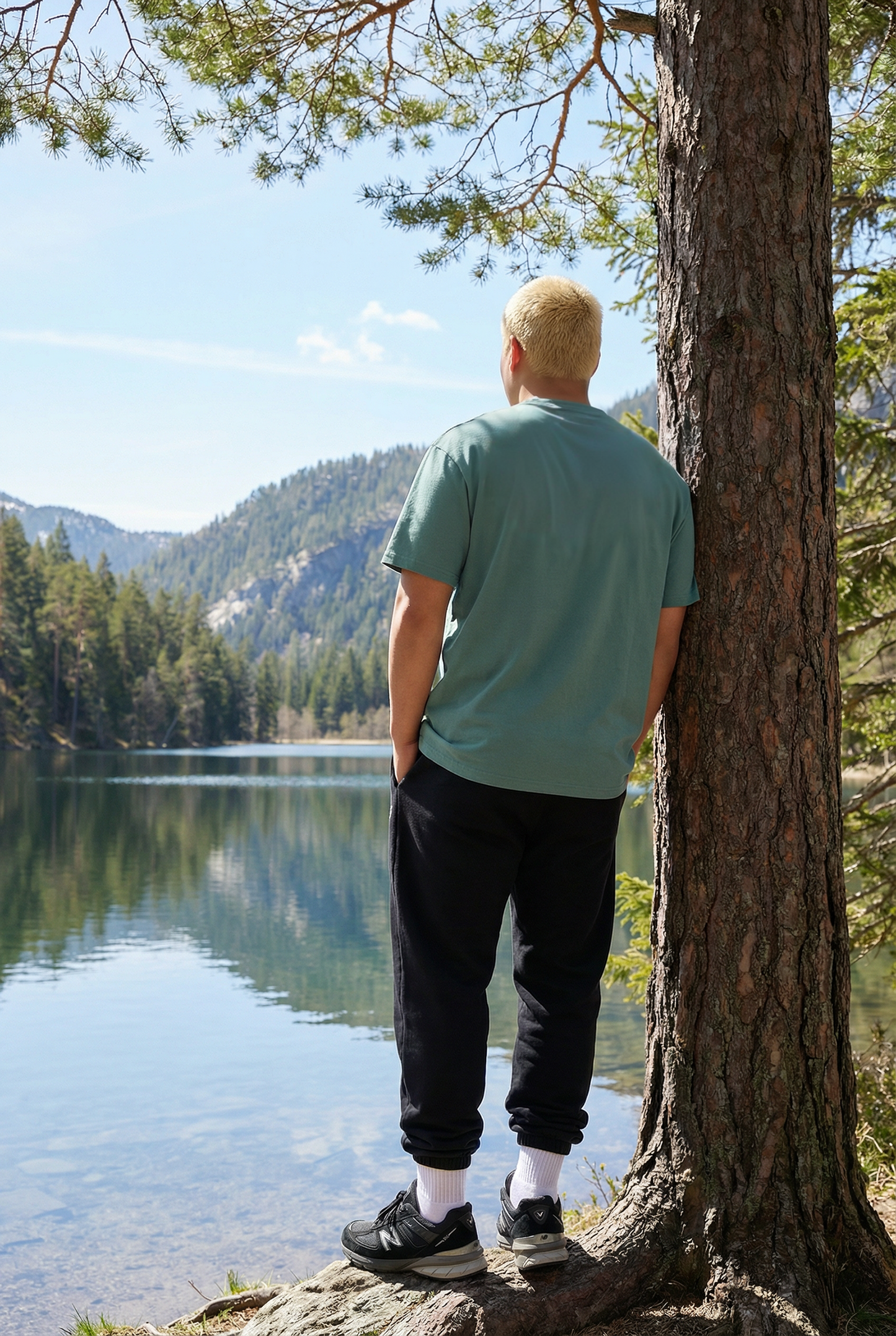 ESSENTIAL - RELAXED FIT T-SHIRT AUS BIO-BAUMWOLLE